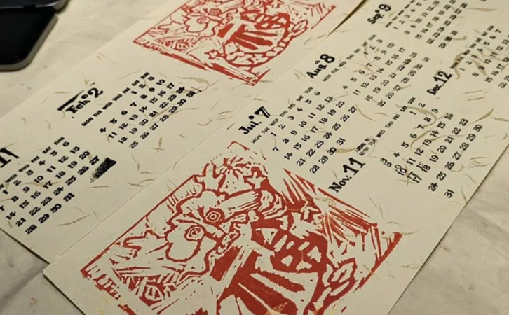 深圳月子中心DIY甲馬版畫日歷活動(dòng)，祈愿美好新生！2
